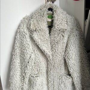 Anthropologie Teddy Coat